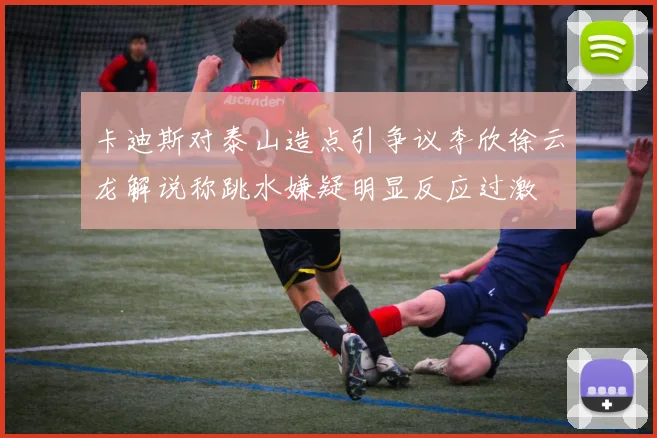 卡迪斯对泰山造点引争议李欣徐云龙解说称跳水嫌疑明显反应过激